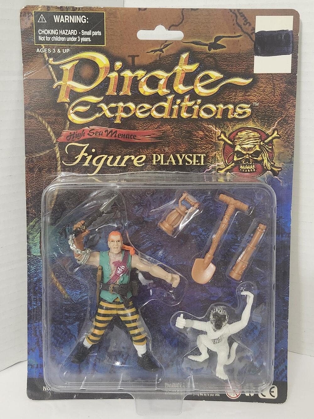 Chap Mei Pirate Expeditions Oranghead Owen Action Figure Playset New